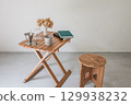 Interior with books 129938232