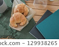 Looks tasty bread 129938265