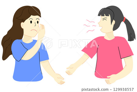 Bad breath can affect social interactions Bad breath can affect social interactions 129938557