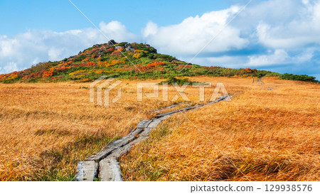 秋季攀登栗駒山（栗駒山～益嶽山：白金濕原） 129938576