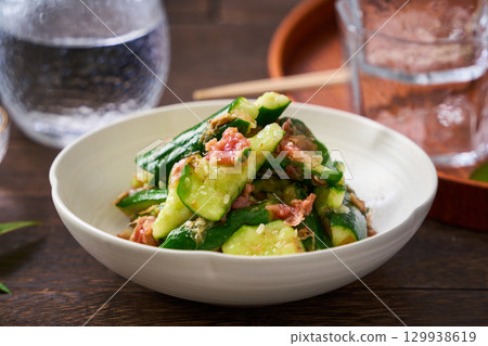 梅子黃瓜 | 梅子醬炒黃瓜 129938619