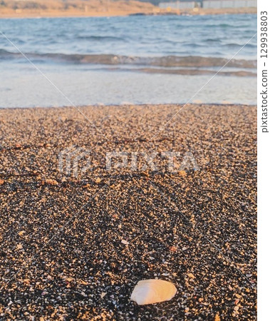 海岸和日落 海岸和日落 129938803