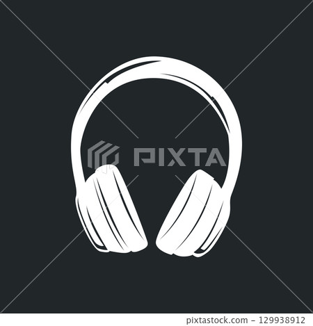 modern design concept of gamer headset logo, music headset for gamers esport illustration of game product templet symbol, shop, business brand, game team, with modern minimalist silhouette modern design concept of gamer headset logo, music headset for gamers esport illustration of game product templet symbol, shop, business brand, game team, with modern minimalist silhouette 129938912