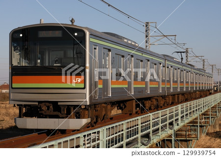 八高線 205 系列 3000 系列 82 列車運行於西川越和的場之間 129939754