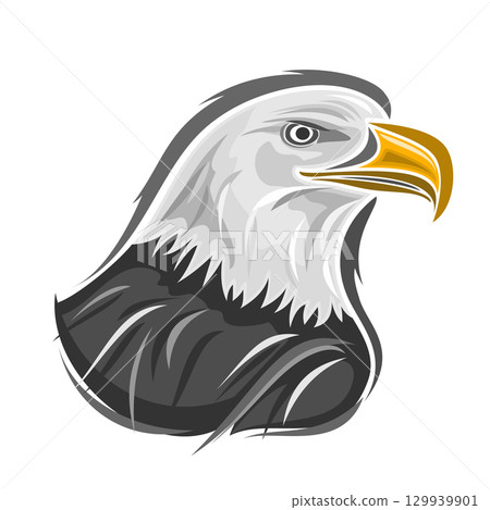 Vector illustration of Bald Eagle 129939901