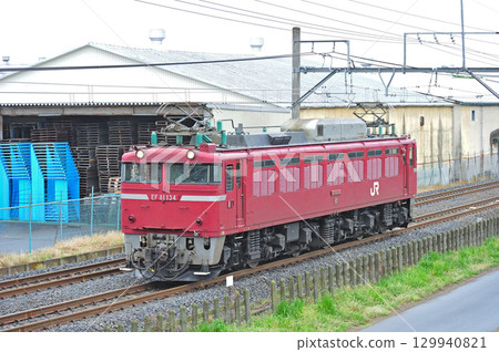 Takasaki Line, Fukaya-Okabe, JR East, EF81-134 (Tabata) 129940821
