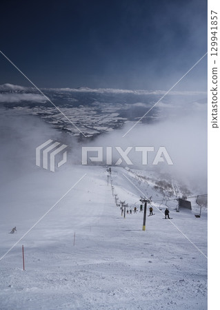 新雪谷東急Grand Hirafu King Lift 4號線與動態路線 129941857