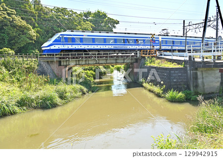 Railway Private Railway: Tobu Isesaki Line Limited Express Ryomo No. 3 129942915