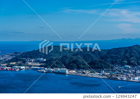 從火之山公園瞭望台眺望的景色[山口縣下關市] 129943247