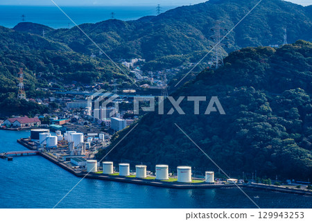 View from Hinoyama Park Observatory [Shimonoseki City, Yamaguchi Prefecture] 129943253