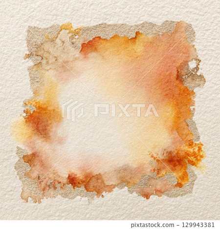 Watercolor pale orange and cream blend, autumn style Watercolor pale orange and cream blend, autumn style 129943381