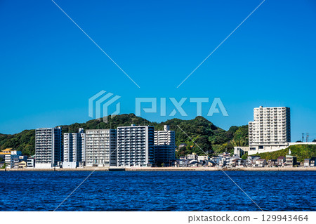 View of Shimonoseki from Norfolk Square [Kitakyushu City, Fukuoka Prefecture] 129943464