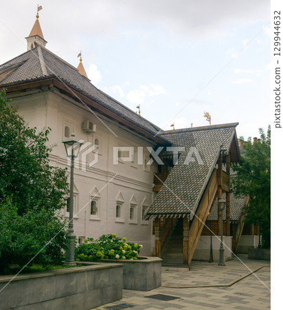 Brotherhood building of the Znamensky Monastery in Moscow 129944632