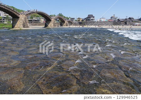Kishikawa and Kintai Bridge 129946525