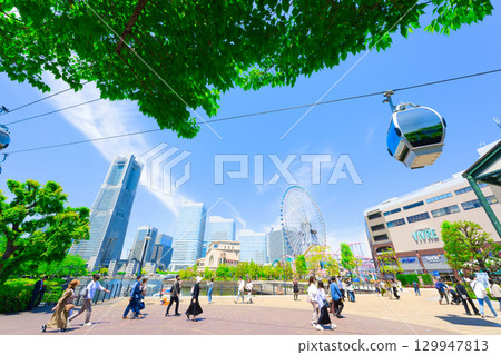 [Kanagawa Prefecture] Family trip to Yokohama during Golden Week in May 129947813