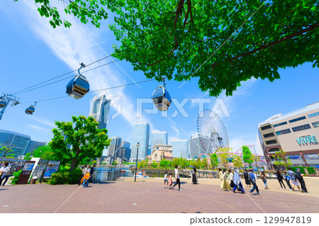 [Kanagawa Prefecture] Family trip to Yokohama during Golden Week in May 129947819