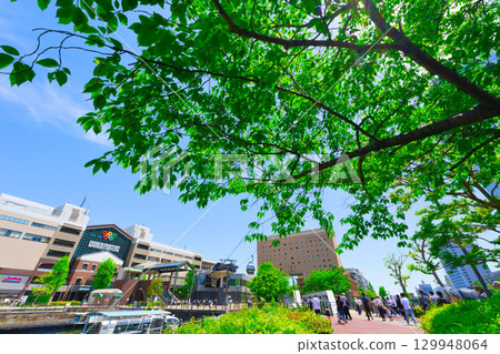 [Kanagawa Prefecture] Family trip to Yokohama during Golden Week in May 129948064