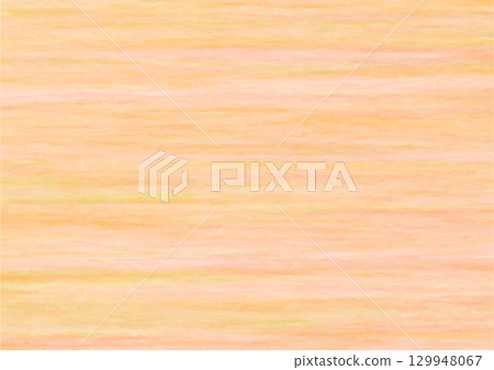 Brushstroke texture horizontal lines pale orange 129948067