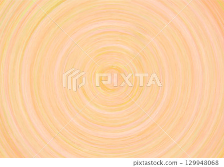 Brushstroke texture concentric circles pale orange Brushstroke texture concentric circles pale orange 129948068