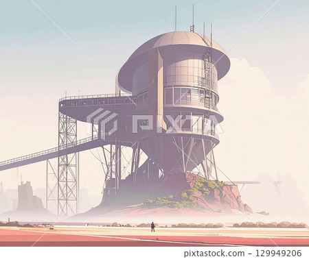Futuristic Constructivism Architecture Futuristic Constructivism Architecture 129949206