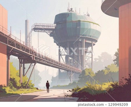 Futuristic Constructivism Architecture Futuristic Constructivism Architecture 129949209