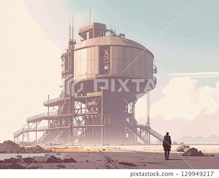 Futuristic Constructivism Architecture Futuristic Constructivism Architecture 129949217