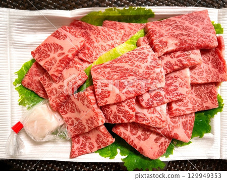 A close-up of delicious Yamagata beef A close-up of delicious Yamagata beef 129949353