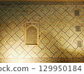 Illuminated walls of Registan Square (Samarkand, Uzbekistan) 129950184