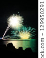 祗園柏崎節大型煙花匯演海 129950291