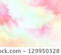 夢幻般的淡水彩紋理 129950328