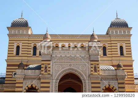 Georgian National Opera and Ballet Theater of Tbilisi Neo-Moorish style buildin on Rustaveli Avenue in Tbilisi, Georgia Georgian National Opera and Ballet Theater of Tbilisi Neo-Moorish style buildin on Rustaveli Avenue in Tbilisi, Georgia 129950820