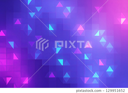 Abstract Geometric Background with Colorful Purple and Blue Triangles, for Modern Designs backdrop Abstract Geometric Background with Colorful Purple and Blue Triangles, for Modern Designs backdrop 129951652