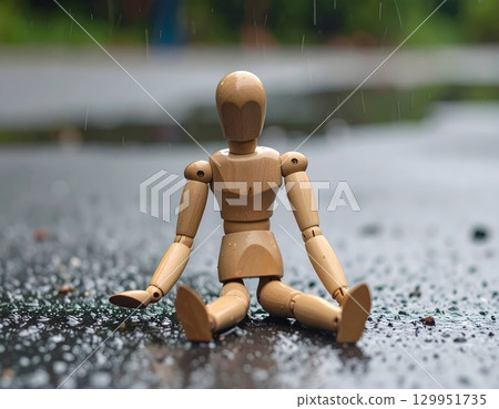 A frustrated and horny girl endures loneliness 129951735