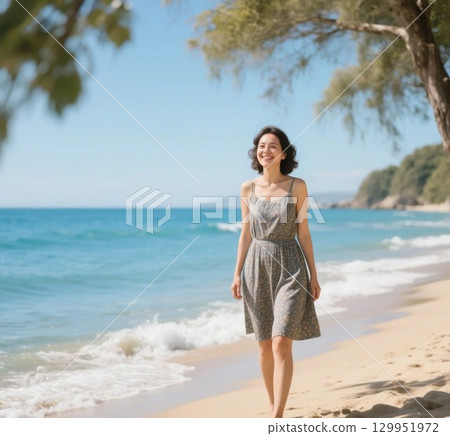 被海風吹拂 被海風吹拂 129951972