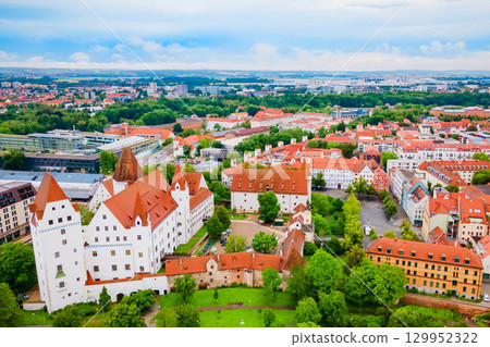 The New Castle in Ingolstadt, Germany The New Castle in Ingolstadt, Germany 129952322