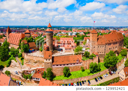 Nuremberg Castle in Nuremberg city, Bavaria 129952421