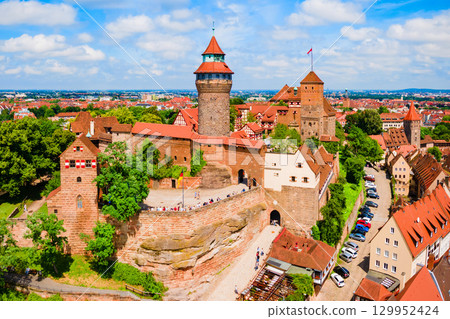 Nuremberg Castle in Nuremberg city, Bavaria Nuremberg Castle in Nuremberg city, Bavaria 129952424