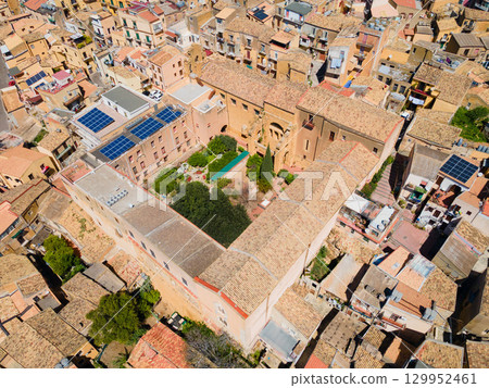 Saint Spirit Church and Monastery aerial view, Agrigento 129952461