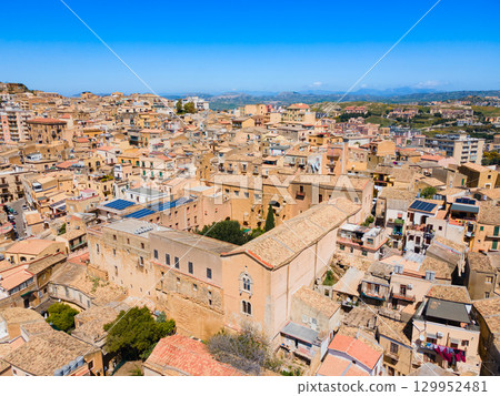 Saint Spirit Church and Monastery aerial view, Agrigento 129952481