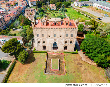 Zisa Palace or Palazzo della Zisa in Palermo 129952534