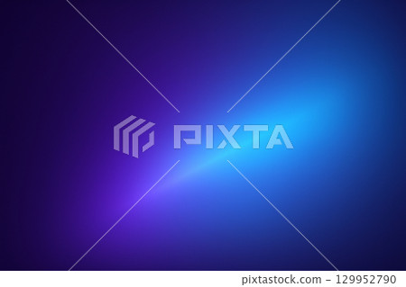 Deep purple transitioning into dark blue with a glowing luminous center effect 129952790