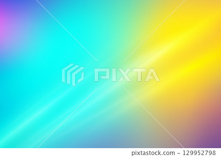 Wonderful bright teal and pink light streaks blending across a yellow gradient abstract glow Wonderful bright teal and pink light streaks blending across a yellow gradient abstract glow 129952798