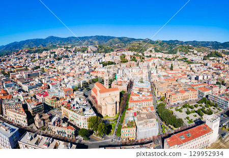 Messina Cathedral or Duomo di Messina in Sicily 129952934