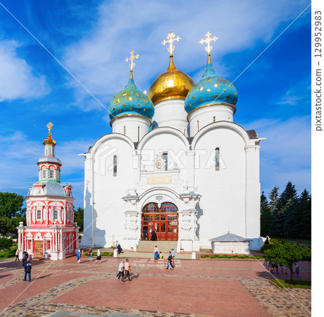 Trinity Lavra in Sergiyev Posad, Russia 129952983