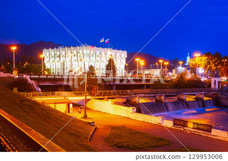 City administration building in Vladikavkaz, Russia 129953006