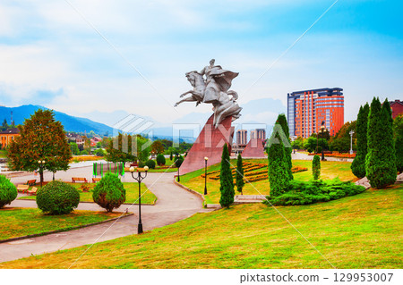 Soviet commander Issa Pliyev monument, Vladikavkaz 129953007