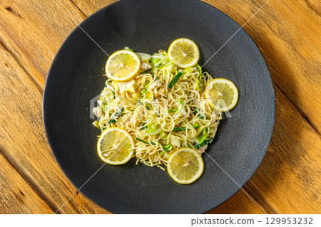 Salt-fried noodles Salt-fried noodles 129953232