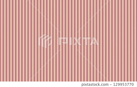 Pink Beige Vertical Stripe Seamless Fabric Pattern Background 129953770