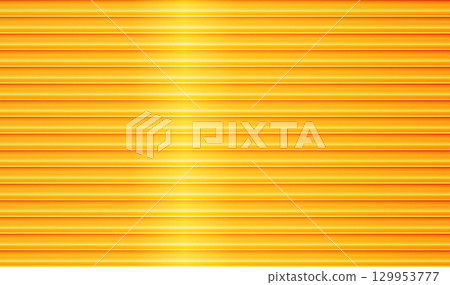 Golden Orange Horizontal Gradient Stripe Background 129953777
