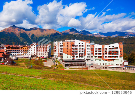 Rosa Khutor alpine ski resort, Sochi 129953946